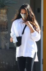 OLIVIA MUNN Leaves a Gym in Los Angeles 01/11/2021