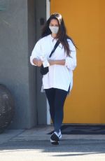 OLIVIA MUNN Leaves a Gym in Los Angeles 01/11/2021