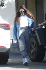 OLIVIA MUNN Leaves a Gym in West Hollywood 01/14/2021