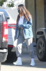 OLIVIA MUNN Leaves a Gym in West Hollywood 01/14/2021