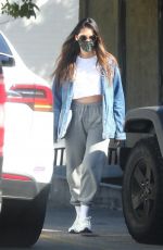 OLIVIA MUNN Leaves a Gym in West Hollywood 01/14/2021