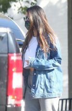 OLIVIA MUNN Leaves a Gym in West Hollywood 01/14/2021