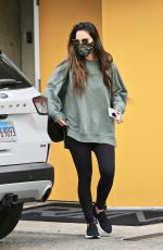 OLIVIA MUNN Leaves a Gym in West Hollywood 01/22/2021