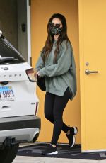 OLIVIA MUNN Leaves a Gym in West Hollywood 01/22/2021