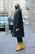 OLIVIA PALERMO Out and About in Brooklyn 01/19/2021