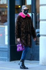 OLIVIA PALERMO Out and About in Brooklyn 01/24/2021