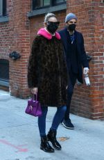 OLIVIA PALERMO Out and About in Brooklyn 01/24/2021
