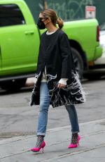 OLIVIA PALERMO Out and About in New York 01/27/2021
