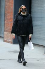 OLIVIA PALERMO Out in New York 01/11/2021