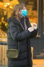 OPHELIA LOVIBOND on the Set of a Princess in London 01/23/2021