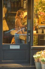 OPHELIA LOVIBOND on the Set of a Princess in London 01/23/2021