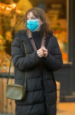 OPHELIA LOVIBOND on the Set of a Series in London 01/23/2021