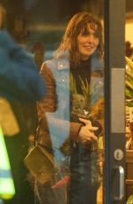 OPHELIA LOVIBOND on the Set of a Series in London 01/23/2021