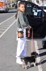 PAIGE HURD Out and About in West Hollywood 01/24/2021