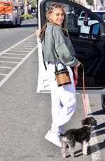 PAIGE HURD Out and About in West Hollywood 01/24/2021
