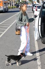 PAIGE HURD Out and About in West Hollywood 01/24/2021