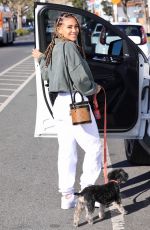 PAIGE HURD Out and About in West Hollywood 01/24/2021
