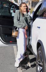 PAIGE HURD Out and About in West Hollywood 01/24/2021