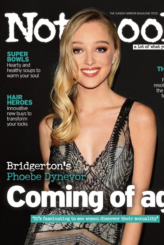 PHOEBE DYNEVOR in Notebook Magazine, January 2021