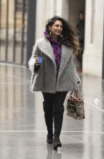 PREEYA KALIDAS Arroves at BBC Studios in London 01/30/2021
