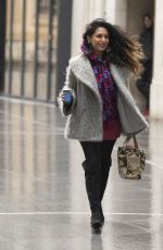 PREEYA KALIDAS Arroves at BBC Studios in London 01/30/2021