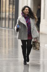 PREEYA KALIDAS Arroves at BBC Studios in London 01/30/2021