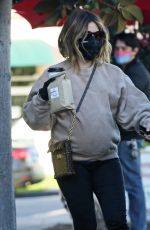 Pregnant ASHLEY TISDALE Out in Los Angeles 01/17/2021