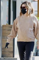 Pregnant ASHLEY TISDALE Out in Los Angeles 01/17/2021
