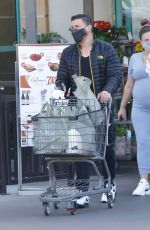 Pregnant BRITTANY CATWRIGHT Out Shopping in Los Angeles 01/21/2021