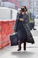 Pregnant EMILY RATAJKOWSKI Out and About in New York 01/14/2021