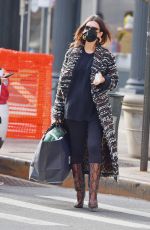 Pregnant EMILY RATAJKOWSKI Out and About in New York 01/14/2021