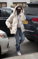 Pregnant EMILY RATAJKOWSKI Out in New York 01/13/2021