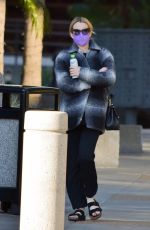 Pregnant EMMA ROBERTS Out in Los Angeles 01/11/2021