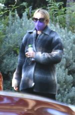 Pregnant EMMA ROBERTS Out in Los Angeles 01/11/2021