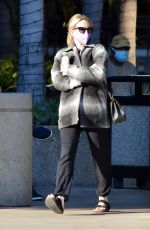 Pregnant EMMA ROBERTS Out in Los Angeles 01/11/2021