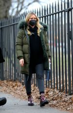 Pregnant HILARY DUFF on the Set of Younger in New York 01/09/2021