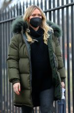 Pregnant HILARY DUFF on the Set of Younger in New York 01/09/2021