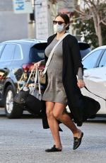 Pregnant KATHARINE MCPHEE Leaves The Ivy in West Hollywood 01/30/2021