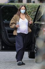 Pregnant KATHARINE MCPHEE Out and About in Beverly Hills 01/29/2021