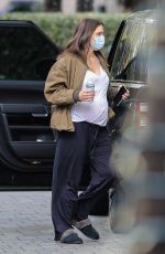 Pregnant KATHARINE MCPHEE Out and About in Beverly Hills 01/29/2021