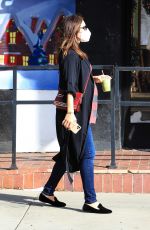 Pregnant KATHARINE MCPHEE Out in Hollywood 01/06/2021
