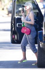 Pregnant LALA KENT at a Pressed Juice in Los Angeles 01/15/2021