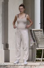Pregnant LALA KENT on Vacation in Miami 12/30/2020