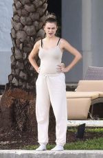 Pregnant LALA KENT on Vacation in Miami 12/30/2020