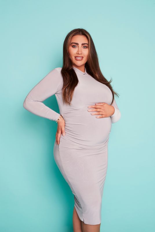 Pregnant LAUREN GOODGER at a Photoshoot, January 2021