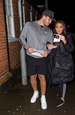 Pregnant LAUREN GOODGER Out in Essex 01/24/2021