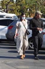 Pregnant LIV LO and Henry Golding Out Dhopping in Los Angeles 01/18/2021