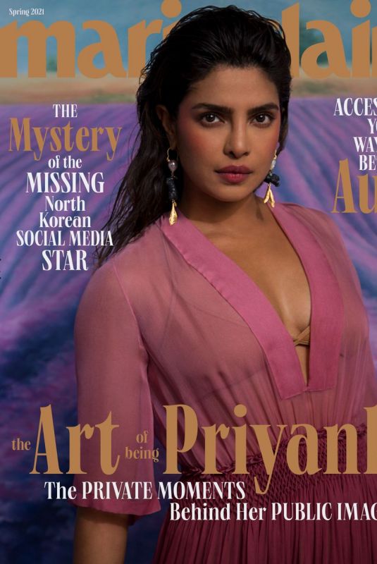 PRIYANKA CHOPRA in Marie Claire Magazine, Spring 2021