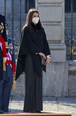 QUEEN LETIZIA OF SPAIN at New Year