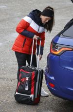 REBEKAH VARDY Leaves Dancing On Ice Rehersal in London 01/07/2021